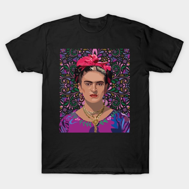 Frida Kahlo T-Shirt by PulsePeople